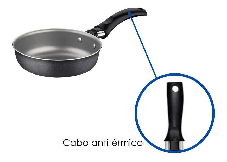 Frigideira Para Ovo 13cm Turim Alum. Antiad. Tramontina