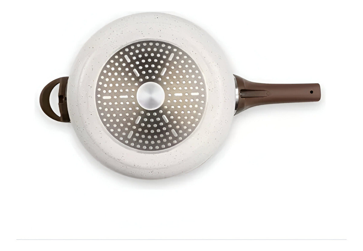 Brinox Pressure Panela de Pressão Revestimento Cerâmica Indução 4,2L cor Vanilla