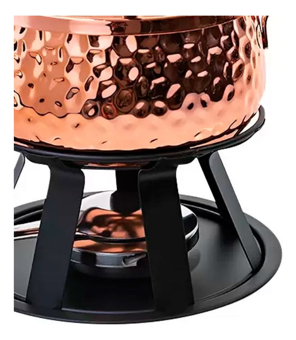 Panela De Fondue Inox Revestido Em Cobre 2l Brinox 1256/100