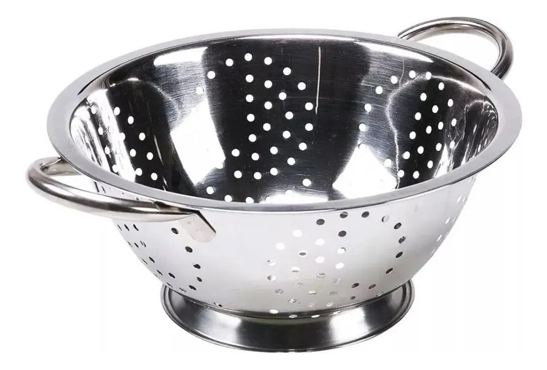 Escorredor De Macarrão Massa Inox Brinox Com Alça Cozinha
