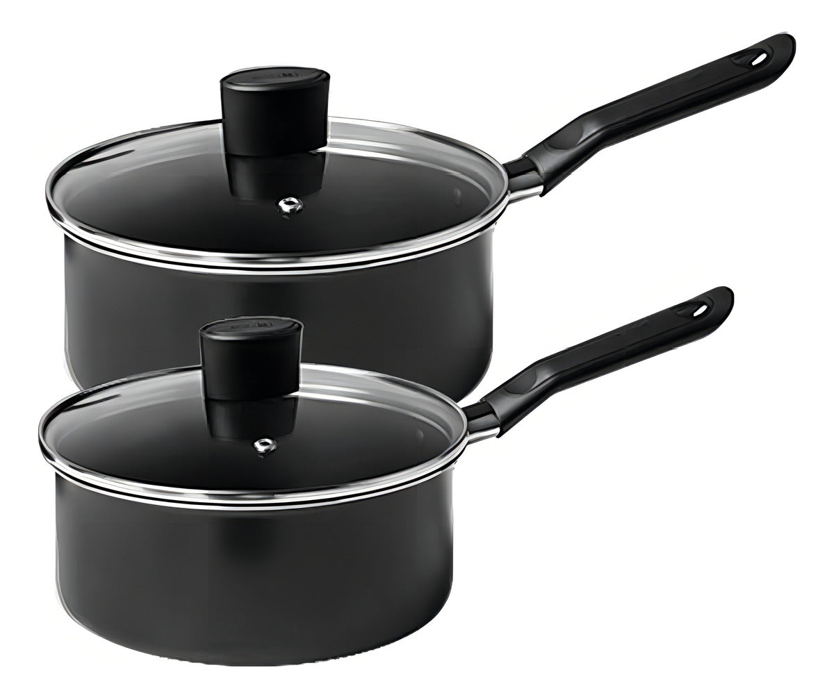 Conjunto Jogo Panela Antiaderente Brinox Preto Ebony 5 Peças