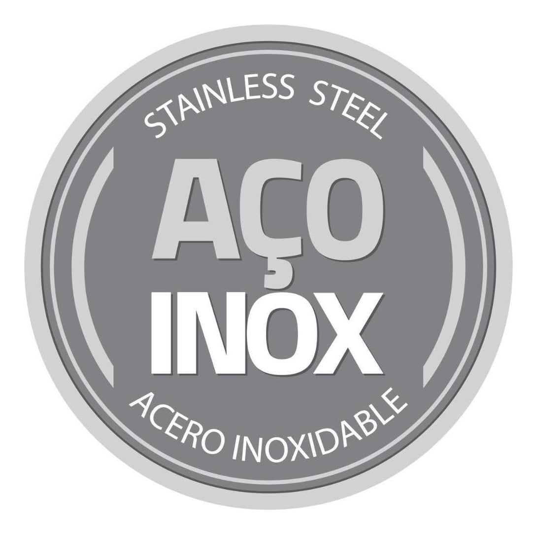 Jogo De Panelas Tramontina Inox Fundo Triplo Allegra 3 Pç