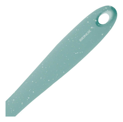 Espátula De Silicone Verde Flex 28cm - Brinox