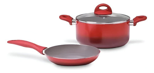 Jogo De Panelas 8 Peças - Ceramic Life Smart Plus Brinox