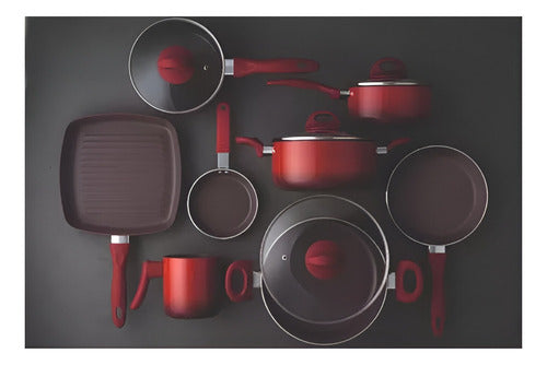 Jogo De Panelas 8 Peças - Ceramic Life Smart Plus Brinox