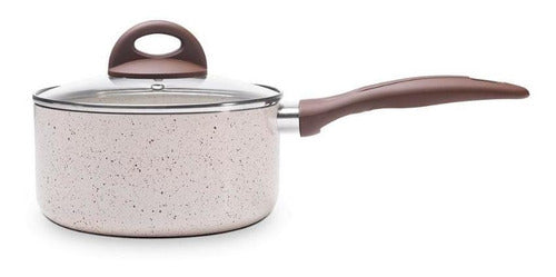 Panela Tampa 18cm Ceramic Life Granada Indução Brinox