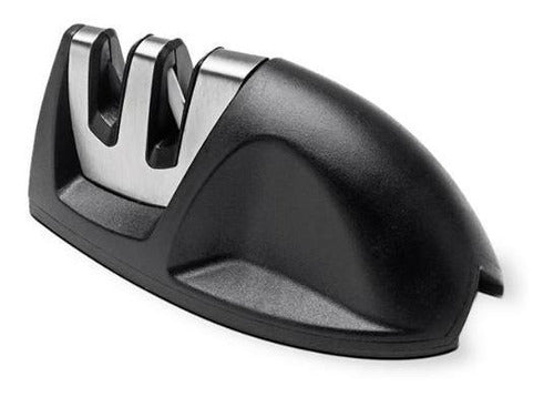 Afiador De Facas 9,6cm Suprema Preto Brinox 9,6x5,1x4,5 Cm