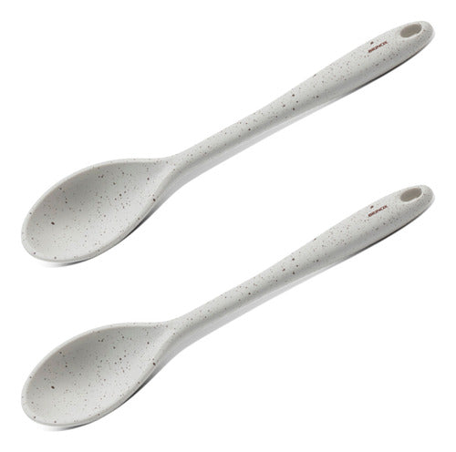 Concha Colher De Arroz Kit 2 Unidades Linha Vanilla Brinox