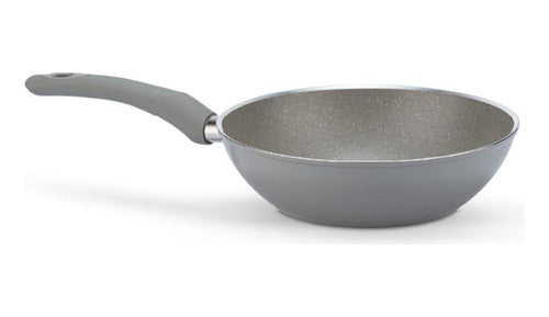 Jogo De Panelas 5pçs Indução Ceramic Life Optima Marble