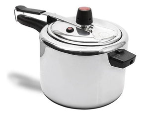 Panela De Pressão Polida 4,5 L Vapt Alumínio Brinox