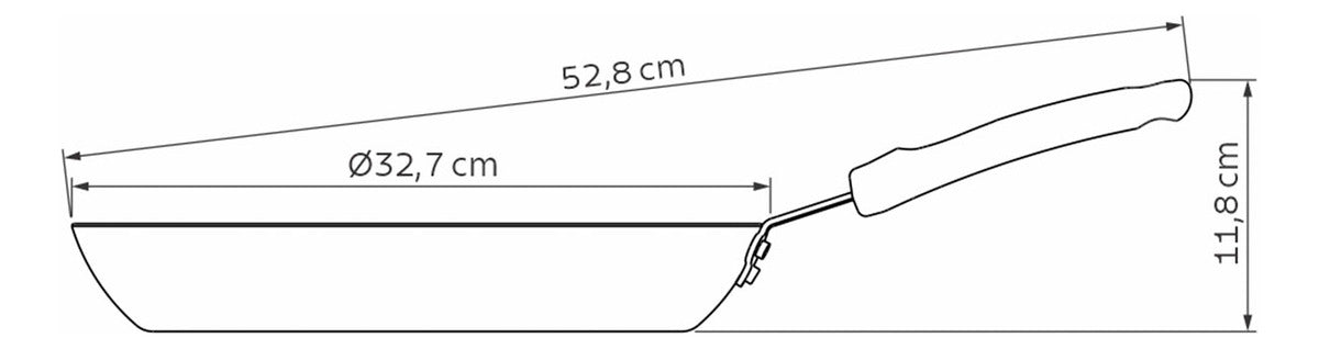 Frigideira C/ Antiaderente 32 Cm De Diâmetro Tramontina
