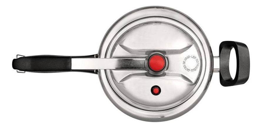 Panela De Pressão Polida 4,5 L Vapt Alumínio Brinox