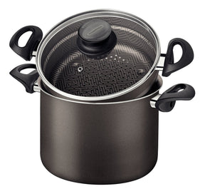 Coze Vapore Tramontina Paris Antiaderente 5,7 Litros 22cm Cor Grafite