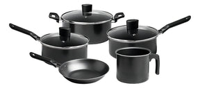 Conjunto Jogo Panela Antiaderente Brinox Preto Ebony 5 Peças