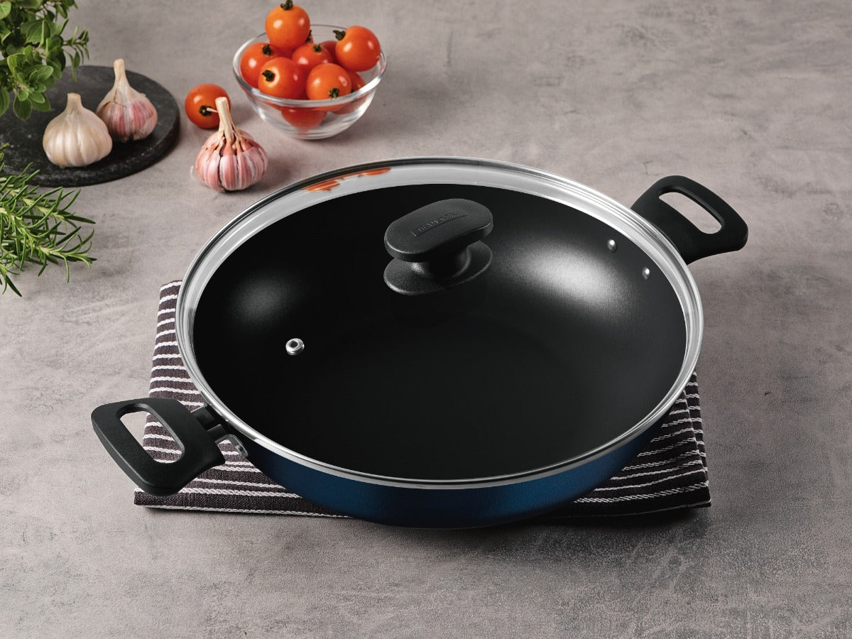 Wok Ravena Com Revestimento Antiaderente Starflon Tramontina