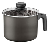 Fervedor Tramontina Paris Alumínio Tampa De Vidro 14cm 1,9l Cor Chumbo