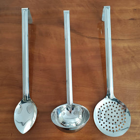 Kit 3 Conchas De Aço Inox Para Cozinha Industrial Restaurant