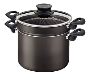 Coze Vapore Tramontina Paris Antiaderente 5,7 Litros 22cm Cor Grafite