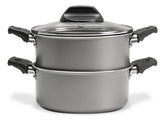 Cozi Vapore Alumínio Antiaderente Prata Brinox 7100/150