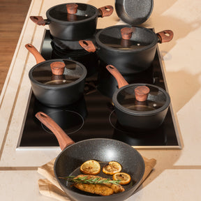 Jogo Panelas Brinox Ceramic Life 6 Peças Sirius Inducao