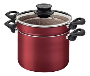 Coze Vapore Tramontina Paris Antiaderente 5,7 Litros 22cm Cor Vermelho