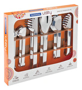 Conjunto De Pegadores Tramontina Aço Inox Utility 6 Peças