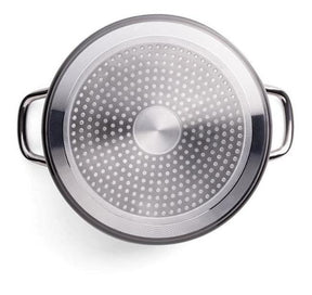 Jogo De Panelas Antiaderente Ceramic Unique Indução 4 Peças Cor Cinza