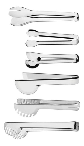 Conjunto De Pegadores Tramontina Aço Inox Utility 6 Peças