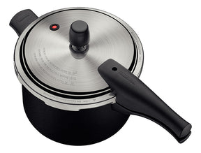 Panela De Pressão 4,5 L Vancouver Effect Preto Tramontina