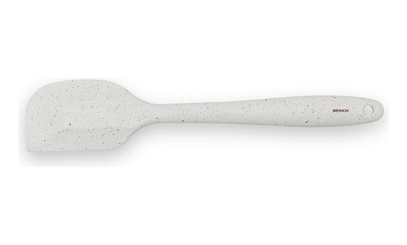 Espatula De Silicone 28cm Cozinha Flex Vanilla Brinox Cor Cinza
