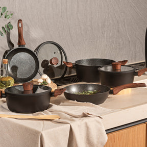 Jogo Panelas Brinox Ceramic Life 6 Peças Sirius Inducao