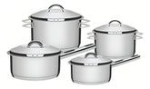 Jogo De Panelas 4pçs Solar Aço Inox Tramontina
