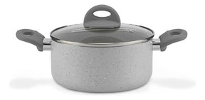 Jogo De Panelas 5 Peças Ceramic Life Marble Blend Brinox