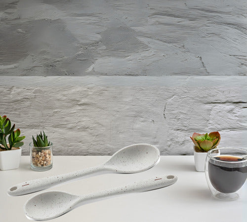 Concha Colher De Arroz Kit 2 Unidades Linha Vanilla Brinox