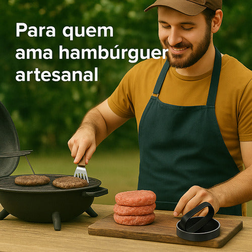 Modelador Prensador De Hamburguer Artesanal Tramontina