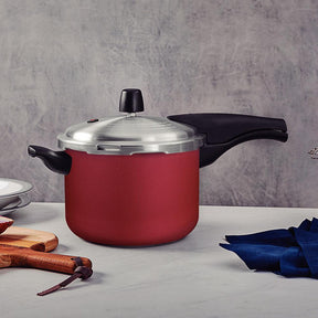 Panela De Pressão Effect 20cm 4,5l Vermelho Tramontina