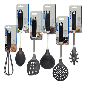 Conjunto Utensilios Cozinha Jogo Preto Tramontina 6 Pecas