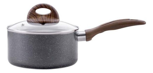 Jogo De Panelas Smart Plus 5 Pç Com Indução Granito Brinox