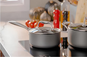 Panela Tampa De Vidro Pro-flon 2,55l Indução Diamond Brinox