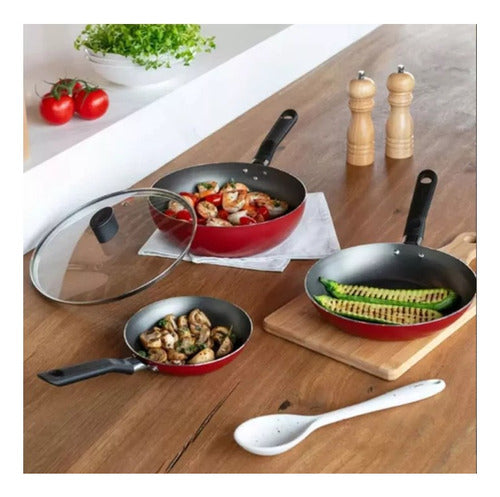 Kit Utensílios Em Silicone, Espátula,concha E Colher Vanilla