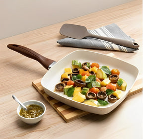 Jogo De Panelas Ceramic Life Brinox Smart Plus 8 Peças Vanil